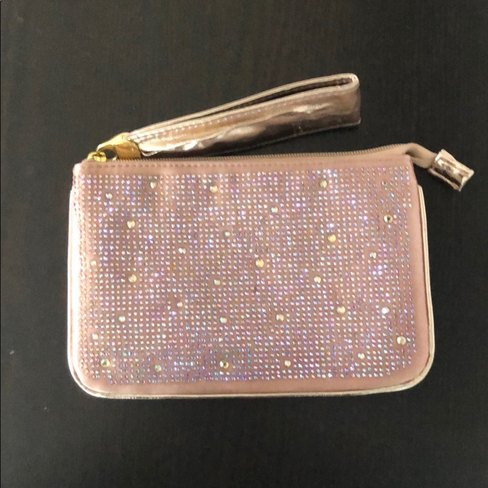 Rhinestone evening clutch